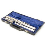 Elkhart Flute, Gemeinhardt Elkhardt Ind M2 flute B84793 nickel silver- generally in very good