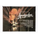 Apocalypse Now (1979) UK Quad poster, for the Coppola Vietnam war epic with dramatic poster