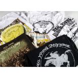 Neil Young T Shirts, seven Neil Young / Neil Young & Crazy Horse T Shirts comprising Alchemy Tour