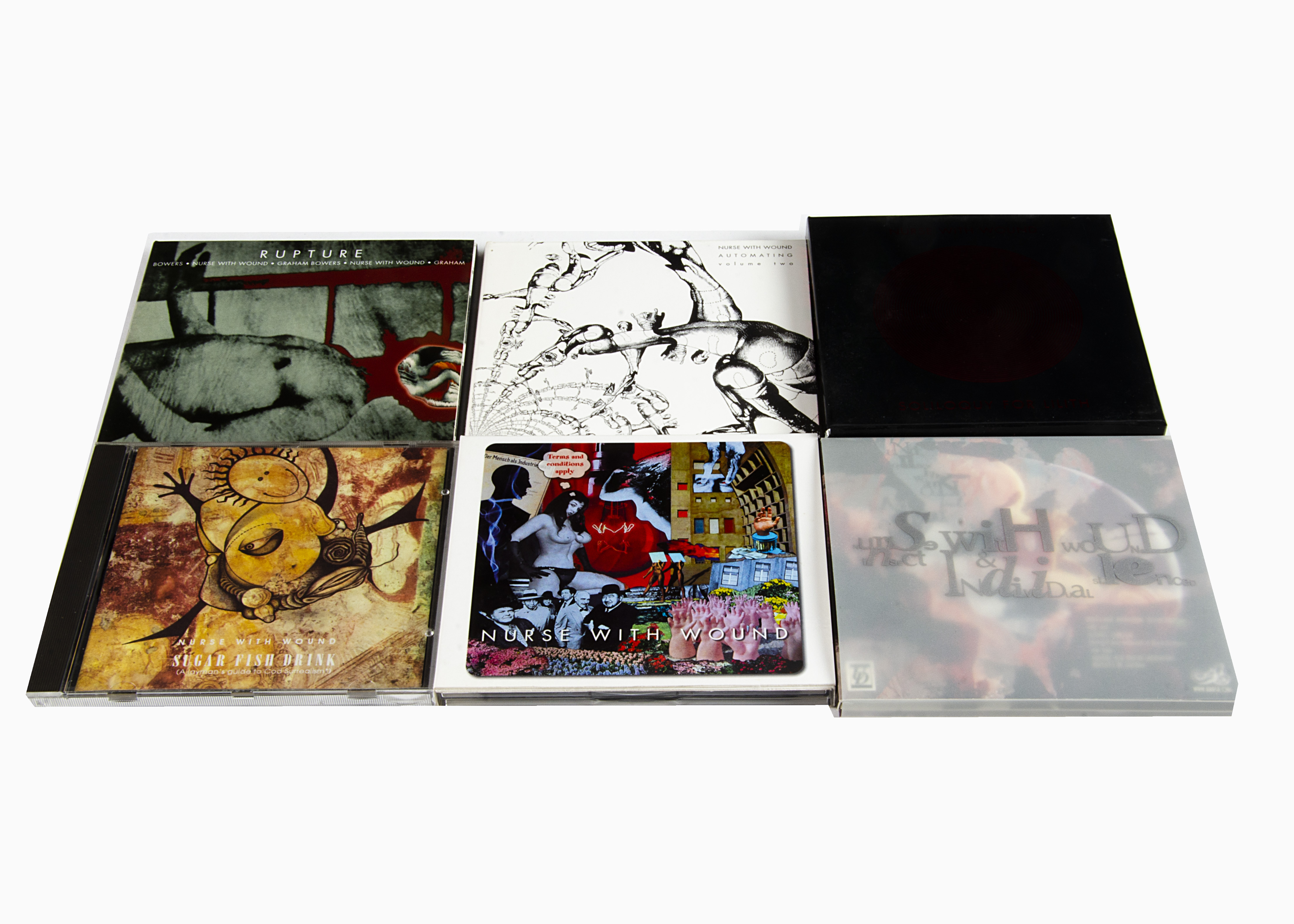 Nurse With Wound CDs twenty CDs and a box set with titles including Soliloquy For Lilith (Box),