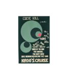 Shape of the Rain / Kroo's Cruise Concert Poster, Crewe Hall Presents Kroo's Cruise - all-niter