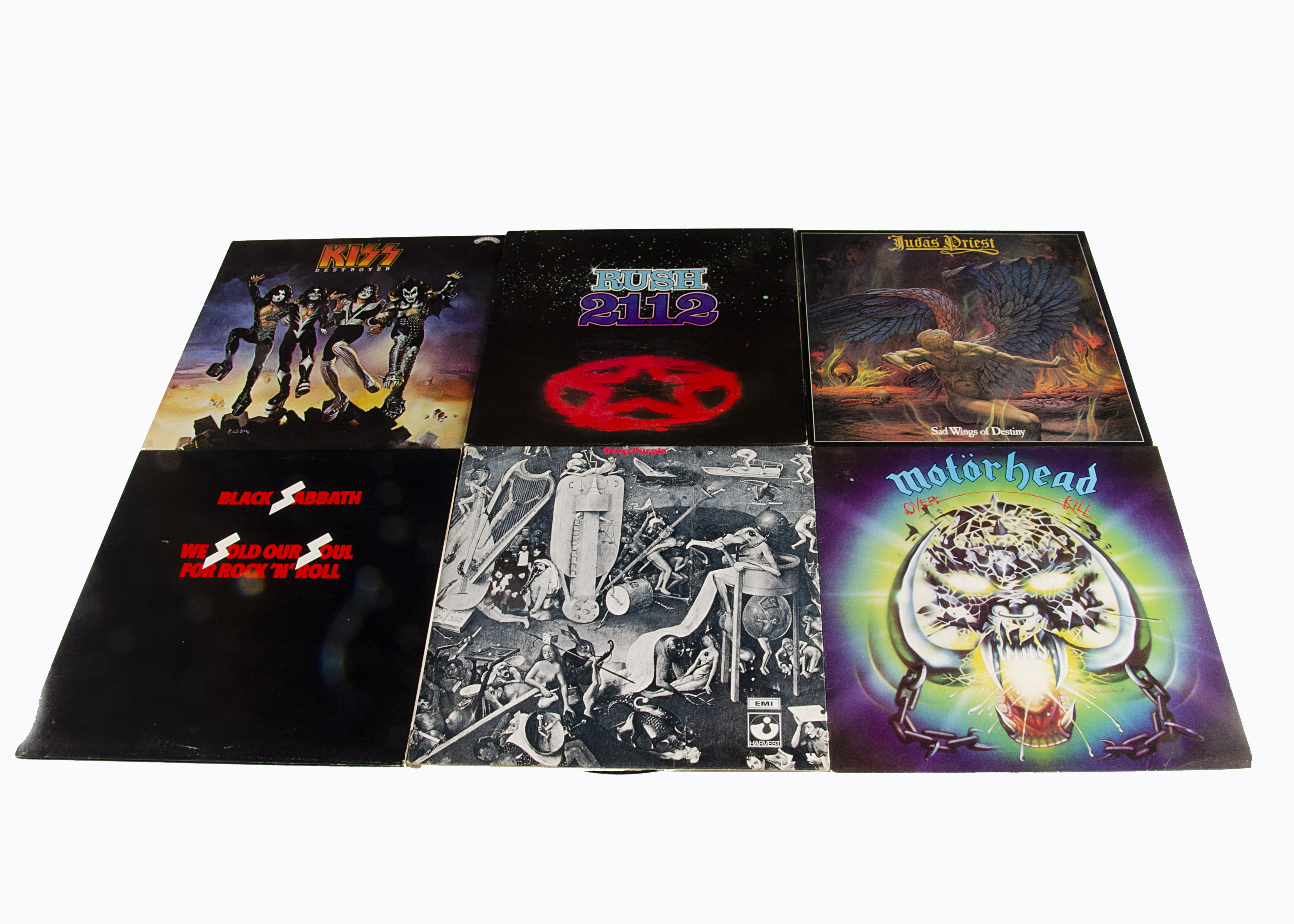 Rock / Prog LPs, fifteen albums of mainly Classic Rock and Prog with artists comprising Black