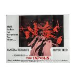 The Devils (1971) UK Quad poster, for the Ken Russell horror film starring Oliver Reed and Vanessa