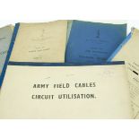 Military Instruction Books & Brochures, eight military instruction books including RAF shortwave