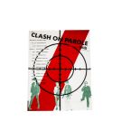 The Clash Tour Poster, Clash On Parole' UK tour poster for their short 15-date tour June-July