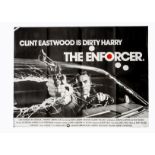 The Enforcer (1976) UK Quad poster, this being the first release version for this Clint Eastwood "