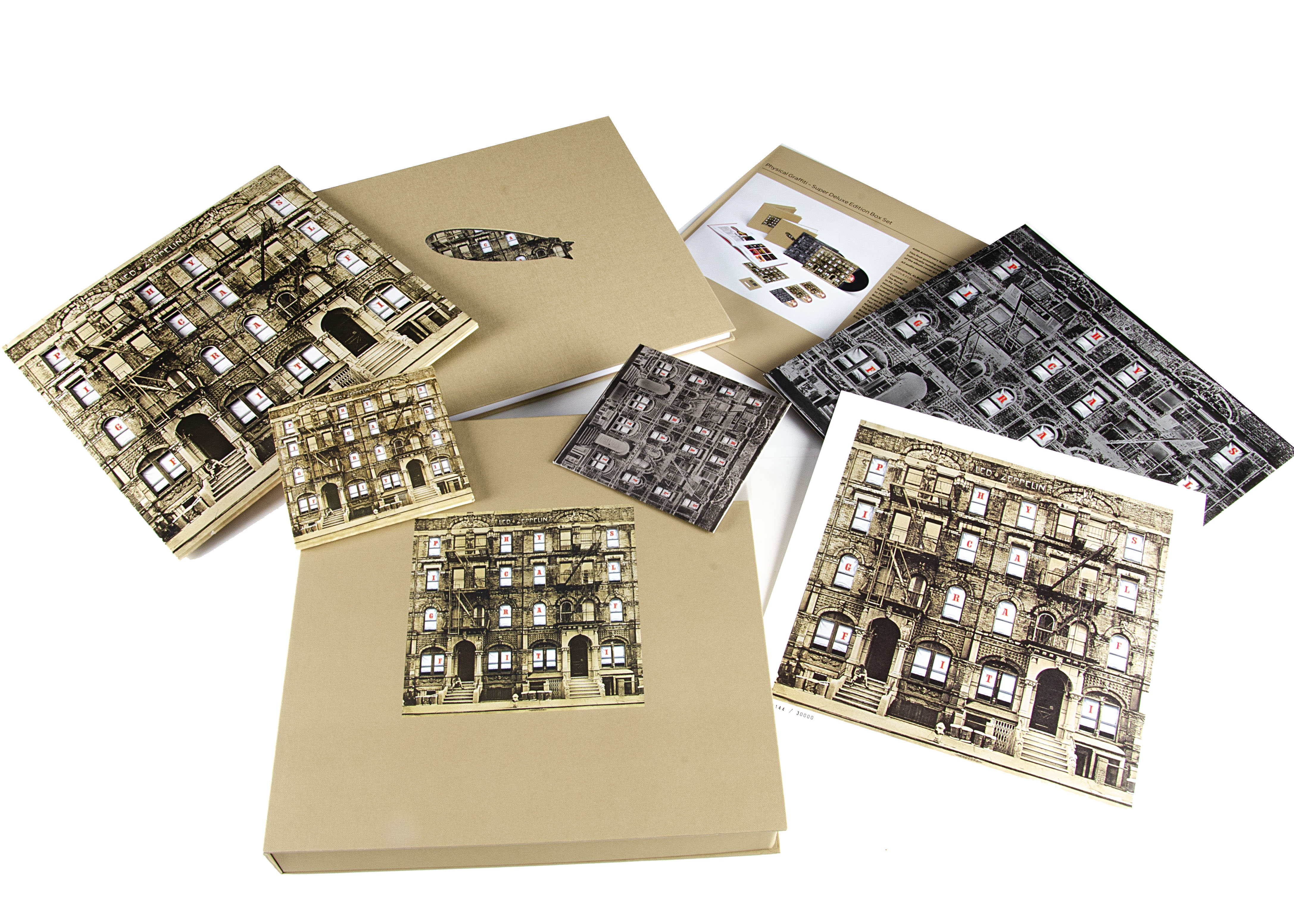 Led Zeppelin Box Set, Physical Graffiti - Super Deluxe 40th Anniversary Box Set released 2015 on