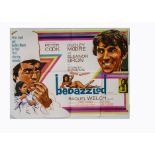 Bedazzled (1967) UK Quad poster, for the comedy starring Peter Cook, Dudley Moore and Raquel