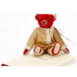 A Steiff limited edition Pocket Alfonzo 2012, for Teddy Bears of Witney, 214 of 1908 (no box or