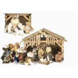 Steiff limited edition Nativity Sets 2005 to 2007, The Holy Family 74 of 1000, 2005; the Shepherds