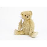 'Pugnacious' a British teddy bear 1920s, possibly Farnell with golden mohair, clear and black