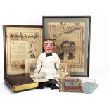 Little Tommy Tucker the original ventriloquist puppet of Lieutenant Walter Cole and family