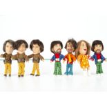 Hasbro Showbiz Babies 1967-68, three of The Monkees - Davy Jones, Mickey Dolenz and Mike Nesmith;