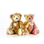 A Steiff limited Club edition gold/rose Teddy Bear, 7088 for 1999, in original box with certificate;