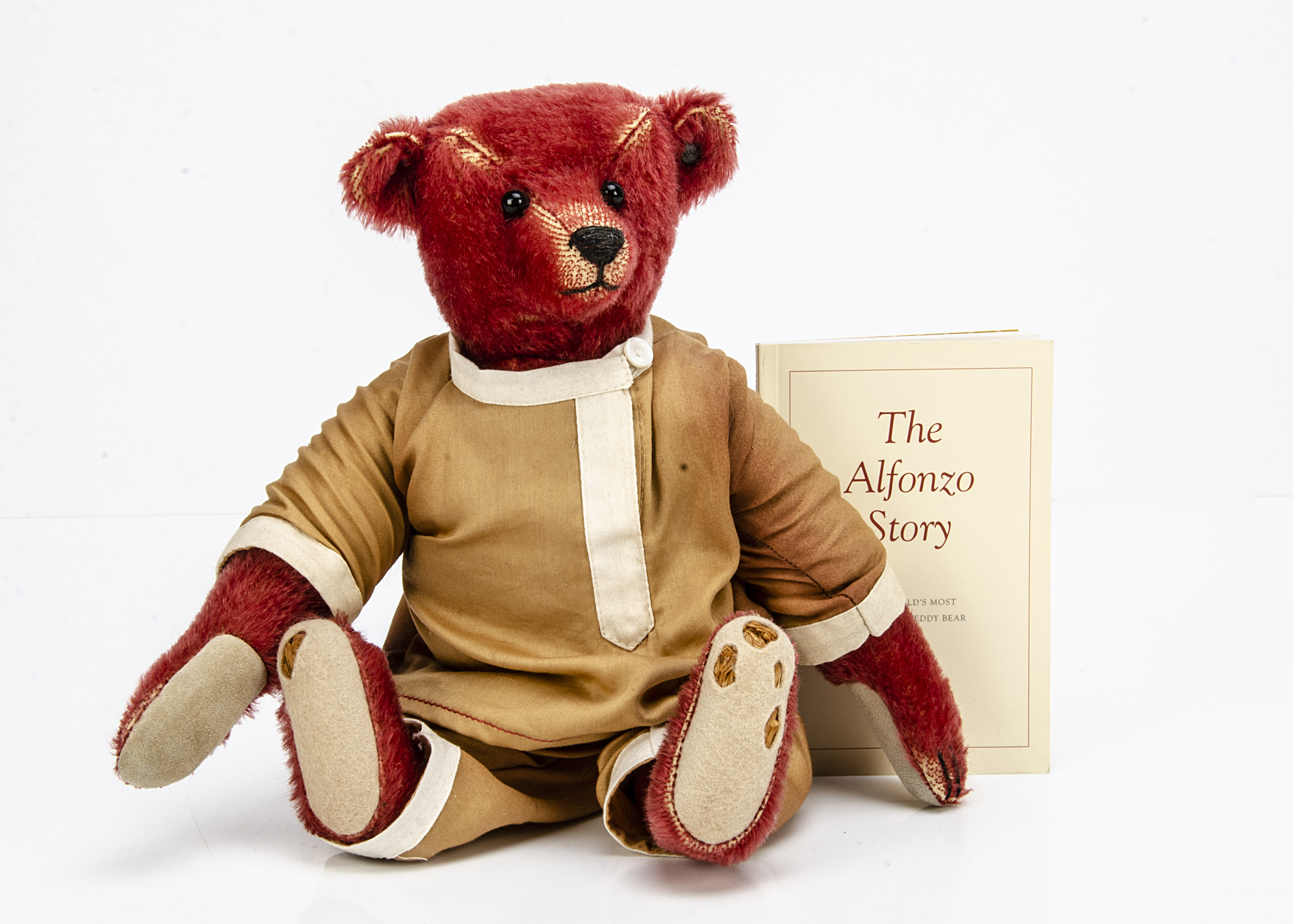 A Steiff limited edition Centenary Alfonzo 2008, for Teddy Bears of Witney, 829 of 1908 (no box or