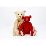 Steiff limited editions for Teddy Bears of Witney, a Xenia, 494 of 1500, 2001; and a 1990 Alfonzo (