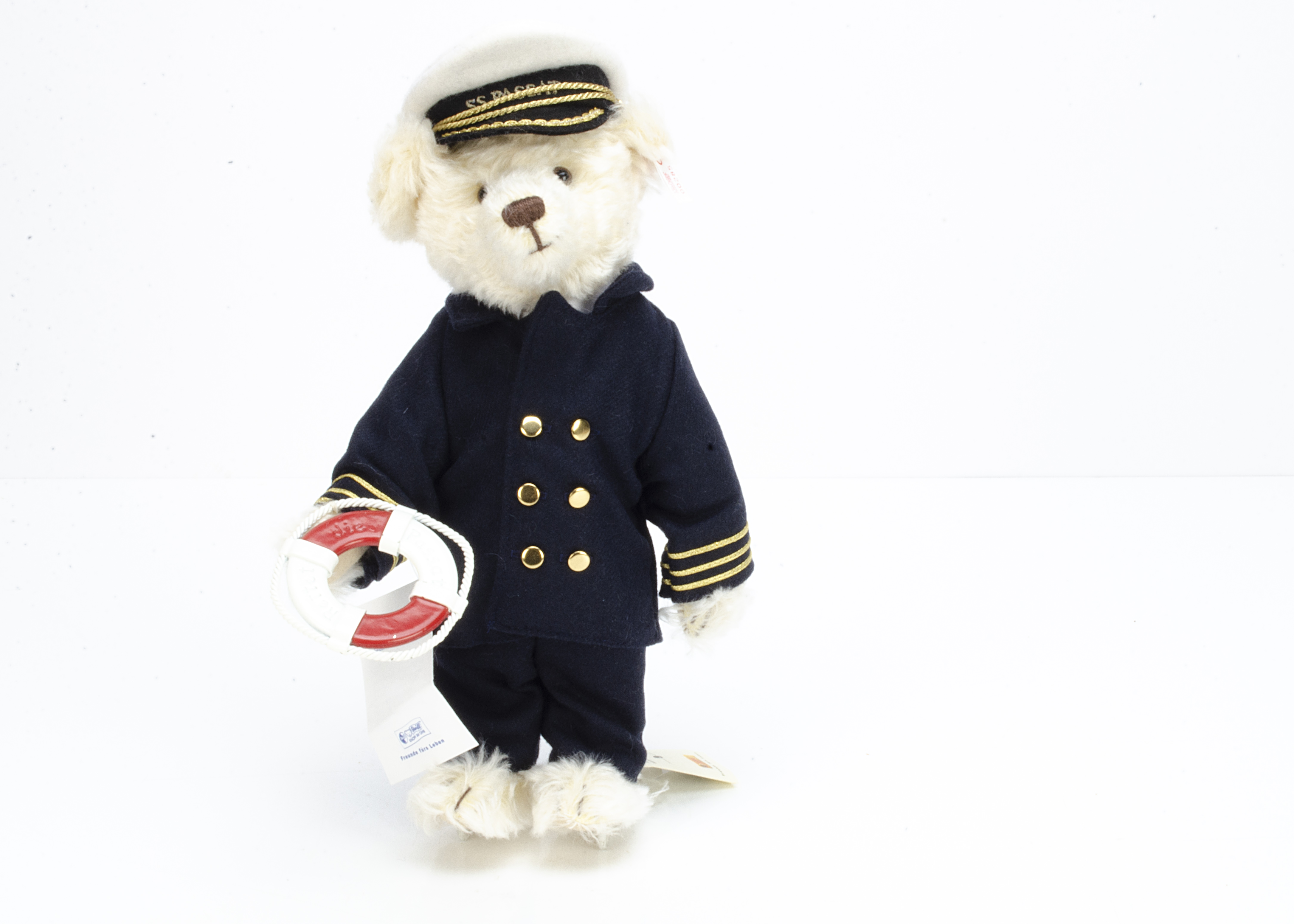 A Steiff limited edition SS Passat teddy bear, 285 of 1500 with tag certificate, 1996