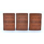 Three volumes of Anthony Trollope 'Ralph the Heir', 1871, first editions, three volumes, publisher's
