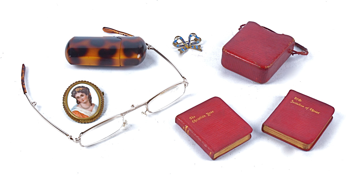 A 19th Century miniature prayer book, `The Christian Year' and `Of the Imitation of Christ', Henry