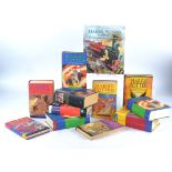 A Group of Harry Potter First Editions and later editions, consisting of three First editions of the