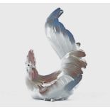 A Lladro figure of a cockerel, height 24cm