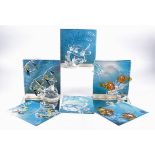 Swarovski Wonders of the Sea complete trilogy, comprising Harmony, Eternity and Community, all in