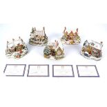 Five Lilliput Lane 'Snowy Christmas Specials' models, comprising L2128 'Frosty Morning' 1998,