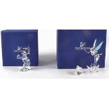 Two Swarovski Crystal Walt Disney figures, Pinocchio' 2010, height 9.5cm and 'Tinkerbell' 2008,