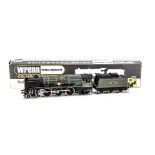 Wrenn 00 Gauge W2238 BR green rebuilt Merchant Navy Class 'Clan Line' Locomotive and Tender, No