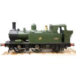 A 5" Gauge Live Steam Coal-fired GWR 48xx Class 0-4-2 Tank Locomotive, well-built by Mr J Roberts to