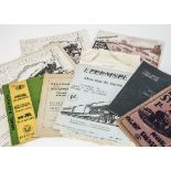 Leeds O Gauge Scale Model Railways Catalogues, prewar and later including 1929, 1946, 1948, 1949,