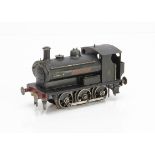 A Bonds 0 Gauge 3-rail electric 0-6-0 Saddle Tank Locomotive, in very dark green, as no 4 'Bonzone',