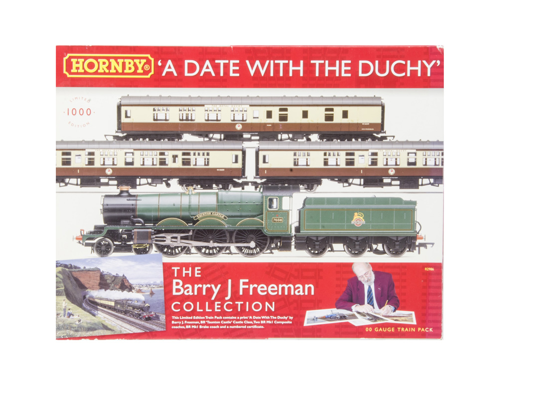 Hornby 00 Gauge Barry Freeman Collection R2986 A Date with the Duchy Limited Edition Train Pack,