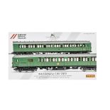 Hornby 00 Gauge National Railway Museum R3177 British Railways 2-BIL Train Pack, comprising BR green