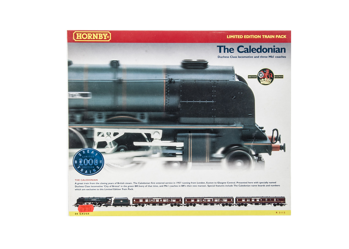 Hornby 00 Gauge Great British Trains R2112 The Caledonian Limited Edition Train Pack, comprising