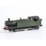 A scratch- or kit-built 0 Gauge 3-rail electric GWR 66xx class 0-6-2 Tank Locomotive, in Great