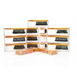Arnold N Gauge Continental Small Coaches, a cased group comprising 4492, 3354K, 3356K, 3042 (2),