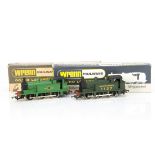 Wrenn 00 Gauge 0-6-0 Tank Locomotives, W2206 BR green 31340 and W2207 SR green 1127 with