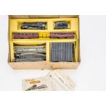 Tri-ang 00 Gauge early Princess Train Set and No 1 Catalogue, set comprising BR black 'Princess