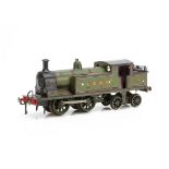 A modified Bing for Bassett-Lowke 0 Gauge clockwork LSWR 'M7' 0-4-4 Tank Locomotive, in