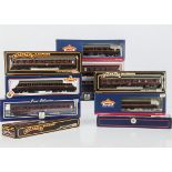 Bachmann Mainline and Lima 00 Gauge BR maroon Suburban and Main Line Coaches, Bachmann BR Mk1