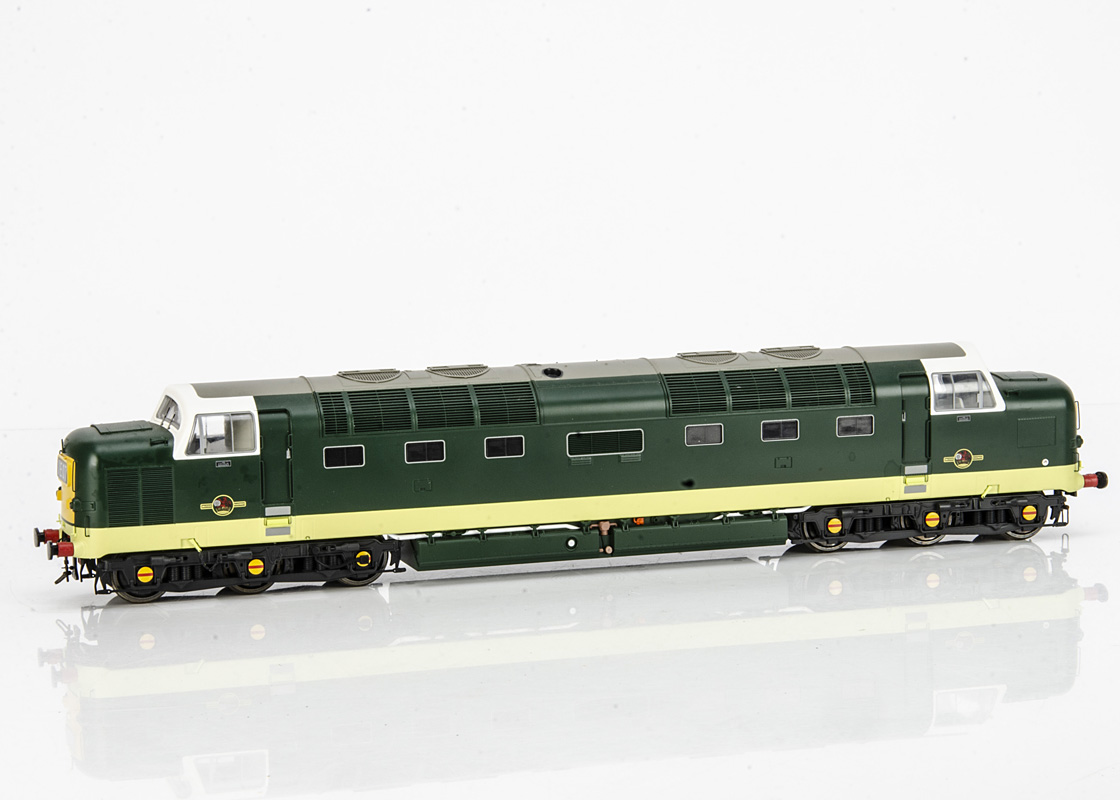 A Heljan 0 Gauge Finescale 'Deltic' class 55 Diesel Locomotive, ref 55001, finished in BR two-tone