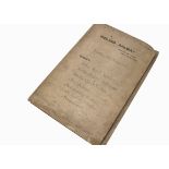 1869-1912 Legal Documents for the Construction of various Lines and Works mainly in London, Folder