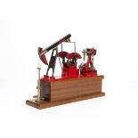 A Stuart Single-cylinder vertical Steam Engine and 'Grasshopper' Pump, fully assembled and