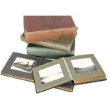 1920s Silver Print Railway Photographic Snap Shot Albums by Major T Bell, Perth Scotland, five