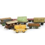 Hornby Series 0 Gauge Freight Stock, grey Nord Covered Wagon, black base, Cadbury's Private Owner