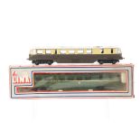 Lima 00 Gauge Diesel Railcars, 205150MWG BR green Railcar W30W, in original box and unboxed modified