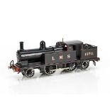 A restored Leeds Model Co 0 Gauge 3-rail electric 'Aspinall' 2-4-2 Tank Locomotive, based on the L&Y