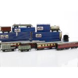 Hornby-Dublo 00 Gauge 3-Rail Passenger and Goods Rolling Stock, including red and cream mainline