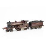 A Bing for Bassett-Lowke 0 Gauge electric 'George the Fifth' 4-4-0 Locomotive and Tender, an